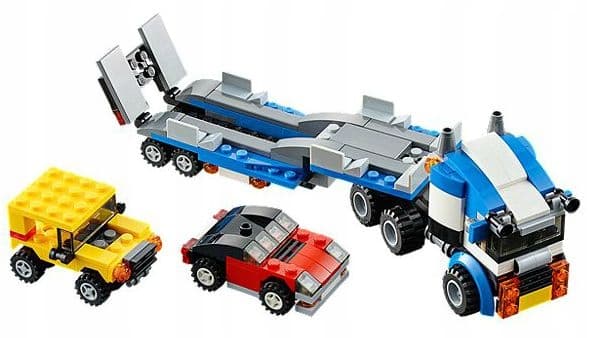 LEGO Creator 31033 3-in-1 Car Transporter, 264 pieces