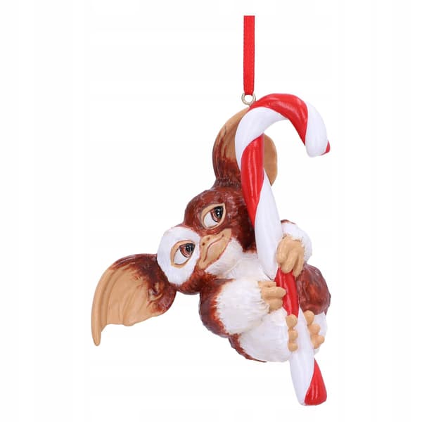 GREMLINS GIZMO CANDY CANE HANGING ORNAMENT 11CM [FIGURINE]