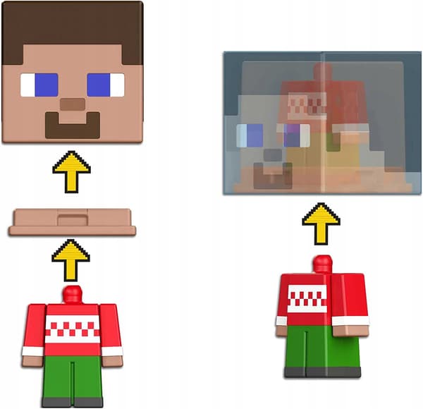 MINECRAFT ADVENT CALENDAR – 24 MATTEL FIGURES