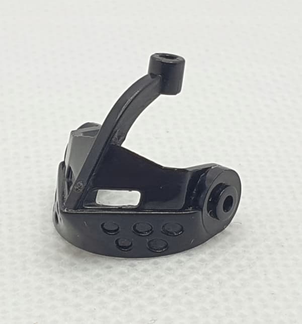 Lego x126 black Castle helmet visor, 1 piece