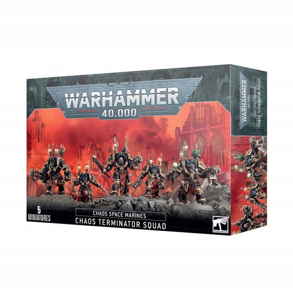 Warhammer 40,000 Chaos Space Marines Terminator Squad