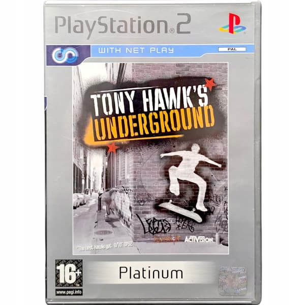 TONY HAWK'S UNDERGROUND PlayStation 2 (PS2) #2