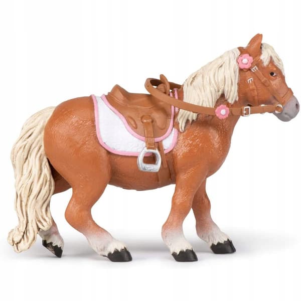 PAPO SHETLAND PONY FIGURINE CU SA
