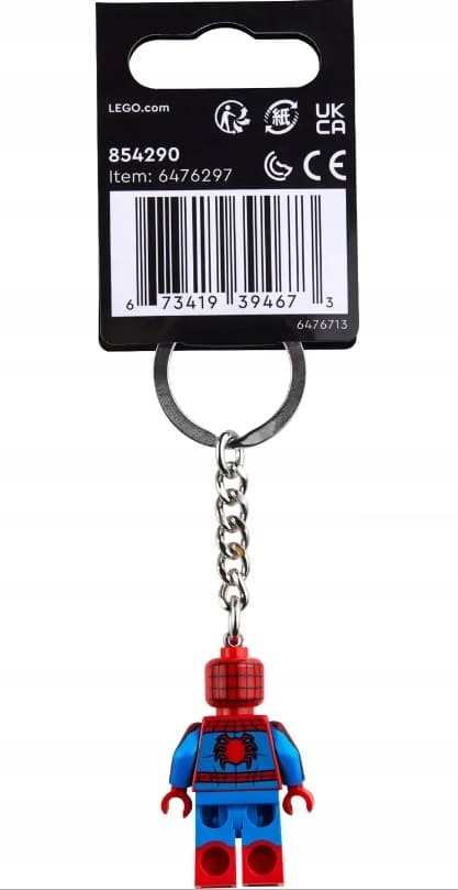 LEGO Marvel Keyring 854290 – SPIDER-MAN – NEW