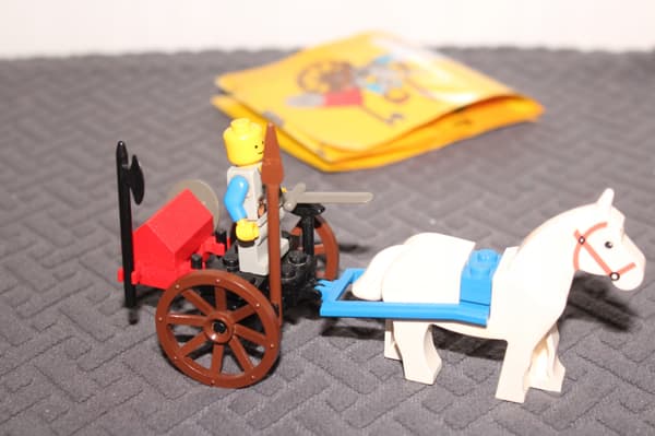 LEGO CASTLE 6010-3 INSTRUCTIONS: Supply Wagon – A UNIQUE SET