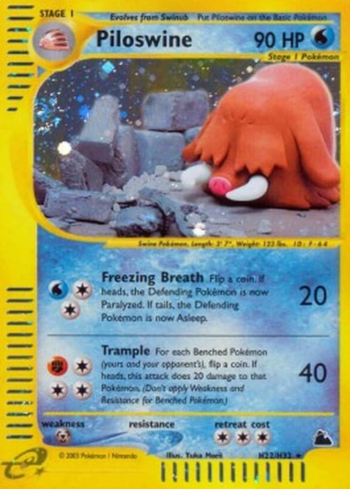 Pokemon TCG Piloswine