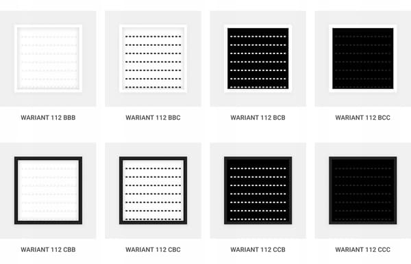 LARGE FRAME FOR 112 LEGO MINIFIGURES – 52 CM DISPLAY CASE