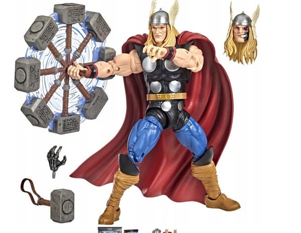 MARVEL LEGENDS SERIES THOR RAGNAROK DELUXE FIGURINE