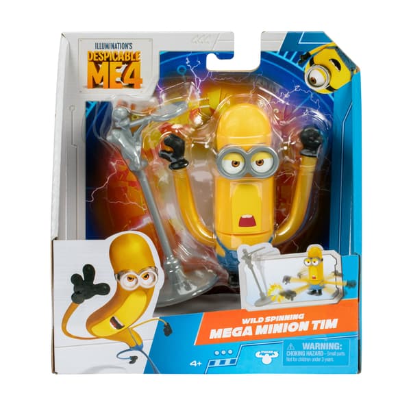 Illuminations DESPICABLE ME 4, Tim Minion Action Figure, 10cm