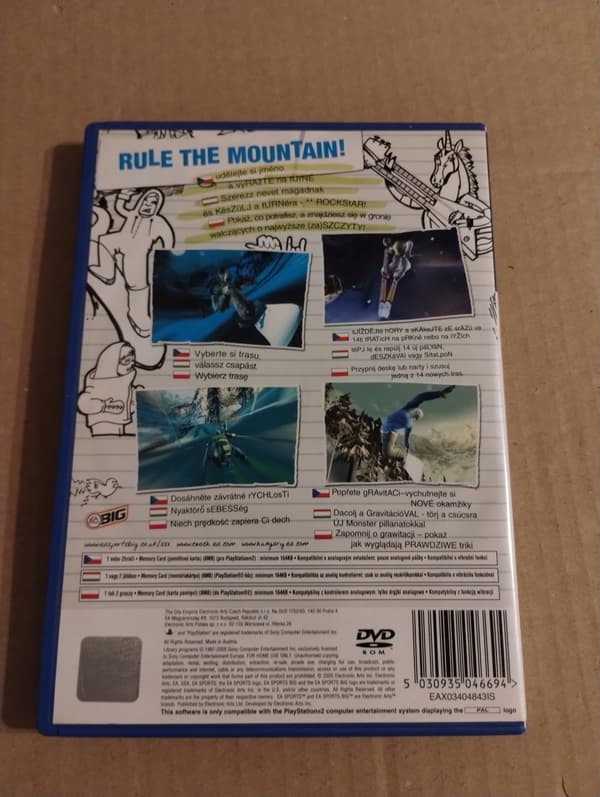 SSX ON TOUR PS2 PlayStation 2 PS2 Polish Distribution