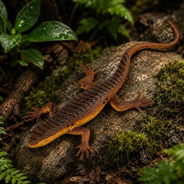 STRETCHABLE LIZARD RUBBER FIGURINE