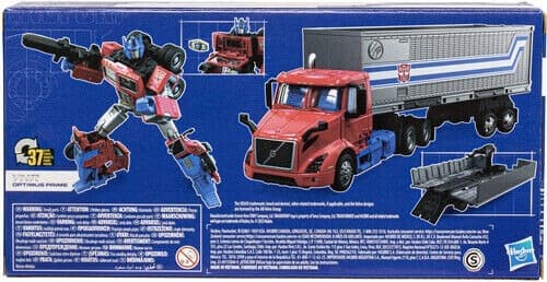 Hasbro Fans Transformers Generations: Leader Class – Volvo VNR Optimus Prim