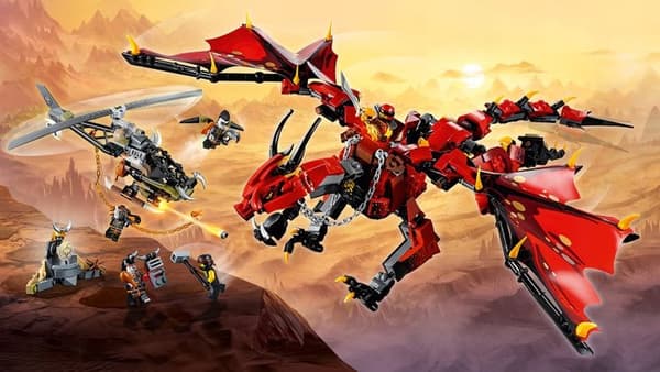 Lego Ninjago @@ MUZZLE - MORDKA @@ minifigure from set 70653