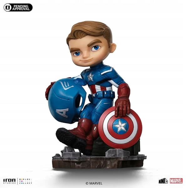 Captain America sculpture, MiniCo, Marvel
