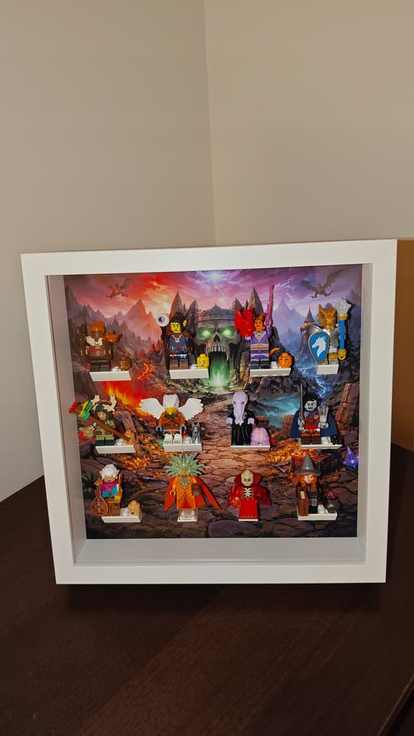 LEGO MINIFIGURE DISPLAY FRAME 71047 DUNGEONS & DRAGONS SERIES