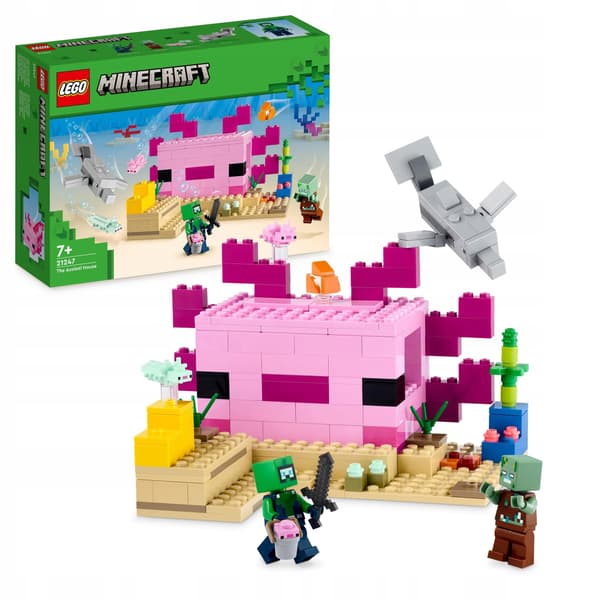 LEGO Minecraft 21247 Axolotl’s House