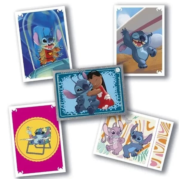 5 x STITCH PANINI POUCH WITH STITCH STICKERS