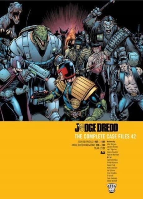 Judge Dredd: The Complete Case Files 42 by JOHN WAGNER