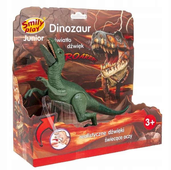 Velociraptor – dinosaur LIGHT SOUND SMILY PLAY