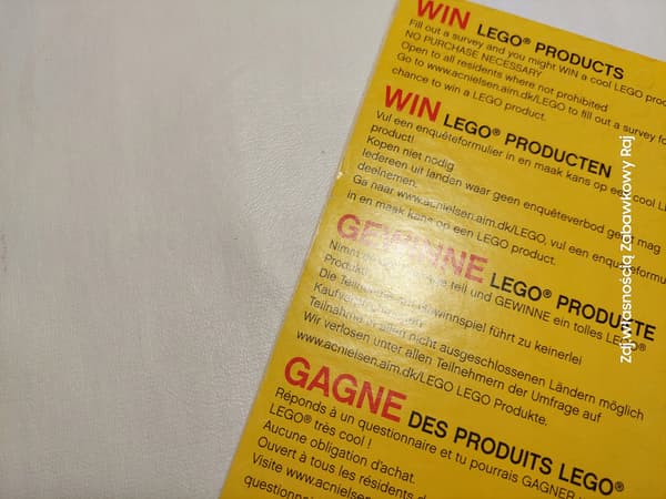 LEGO instructions for set 6243