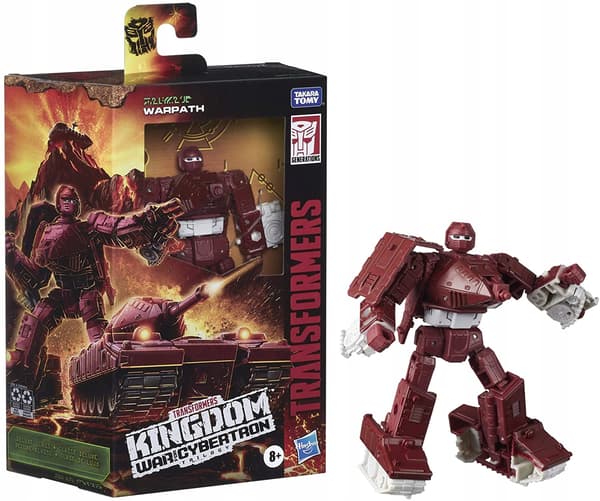 Transformers Warpath WFC-K6 War Cybertron Tank