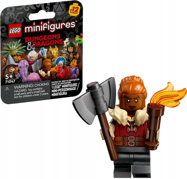 LEGO Minifigures – Dungeons & Dragons – 71047 – DWARF BARBARIAN