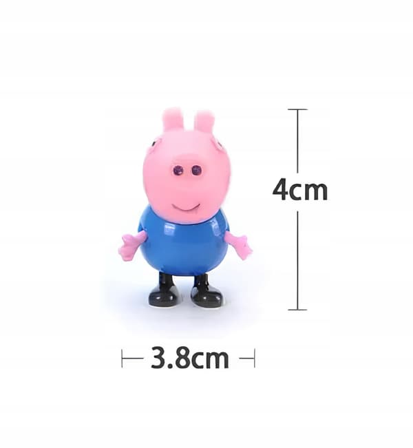 Set of 4 Peppa Pig figurines