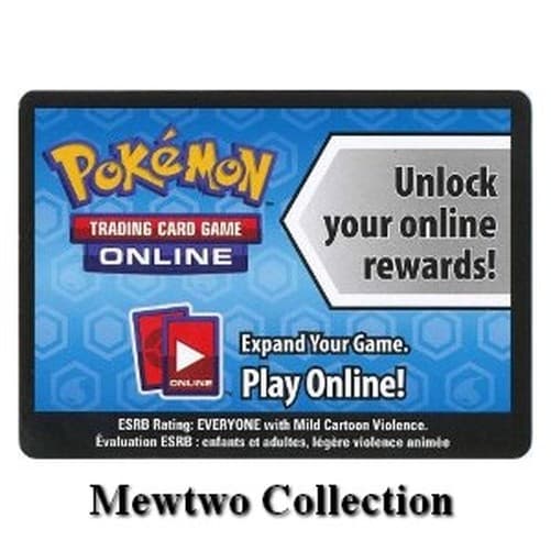 Pokemon Online Code Card