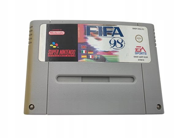 NINTENDO SNES FIFA 98 ORIGINAL