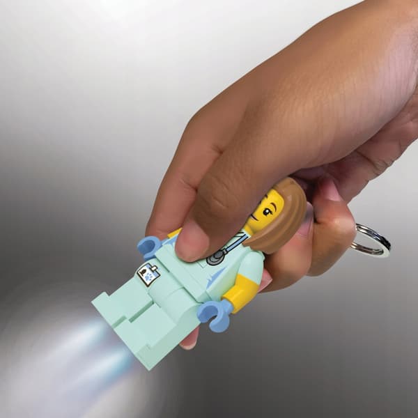 LEGO LED TORCH KEYRING: NURSE, DOCTOR + GIFT BAG