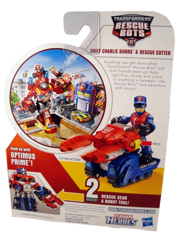 HASBRO – TRANSFORMERS RESCUE BOTS CHARLIE + SCISSORS