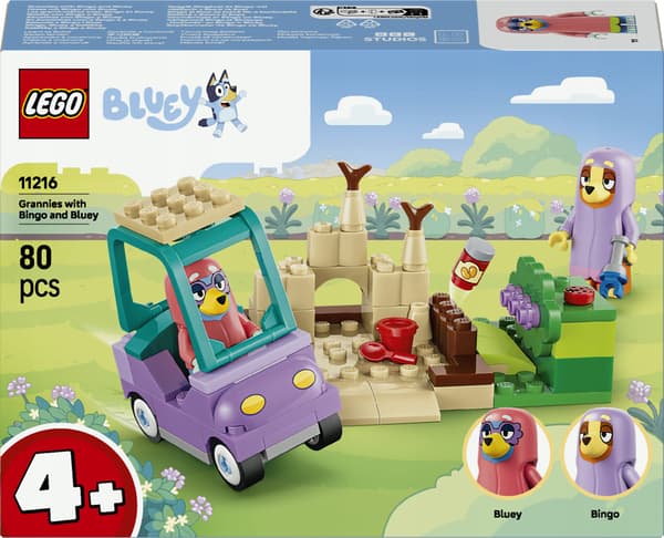 LEGO Blue Baboons with Bingo and Blue 11216
