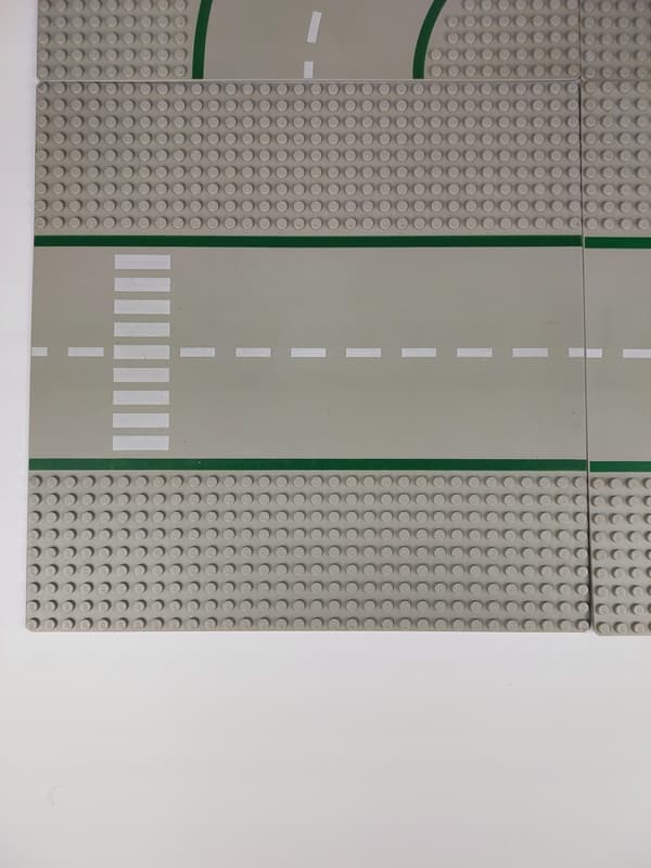 Lego building plates – streets, 32x32, model set, 4 pieces, P046