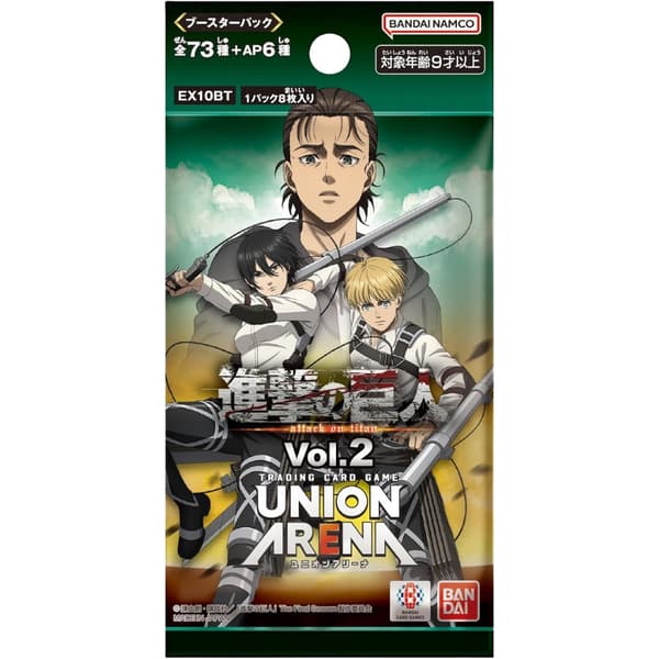 Attack on Titan Vol. 2 EX10BT Booster Box JP