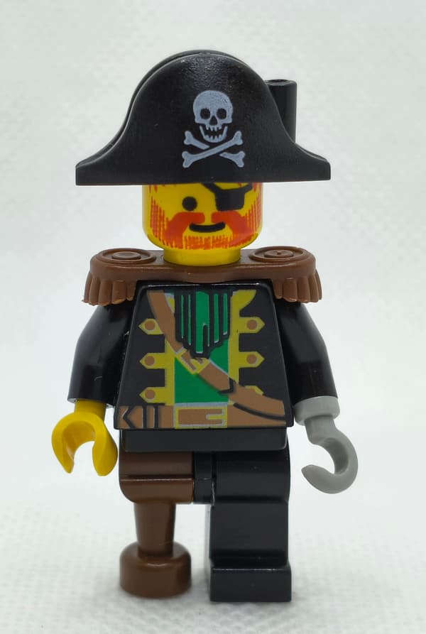 Lego figure pi055 Captain Redbeard Pirates