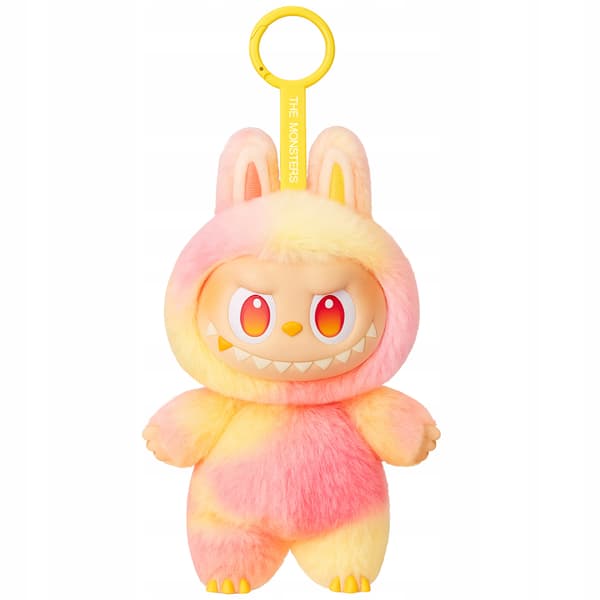 Set of 6: Labubu soft toy keyring mascot