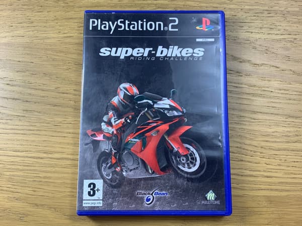 SUPER BIKES RIDING – PS2 game, in excellent condition, complete set