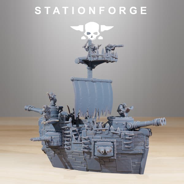 Gobs Pearl Short Battle Ship 2 – Station Forge