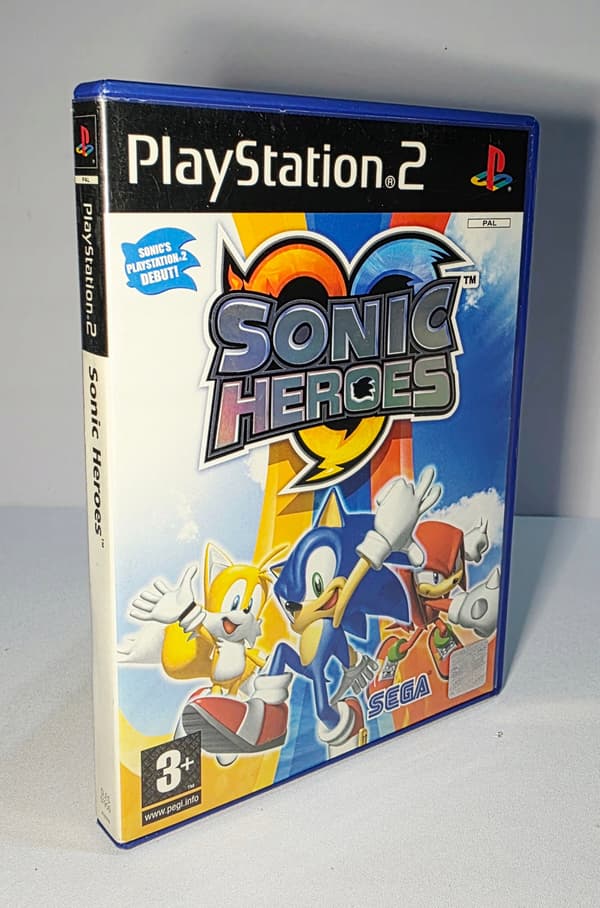 SONIC HEROES PS2 3XA – READ THE DESCRIPTION!