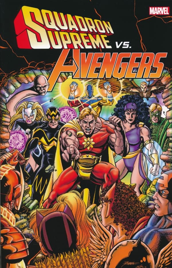 Squadron Supreme vs. the Avengers by Thomas Roy