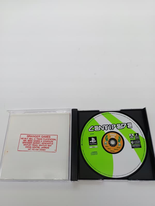 CENTIPEDE PlayStation (PSX) – Boxed – New replacement box