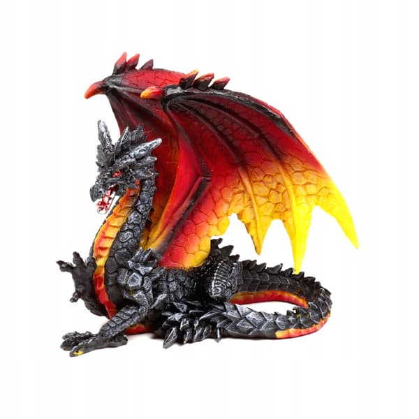 Puckator 'Dark Legends' Night Fire Dragon Defender Figurine