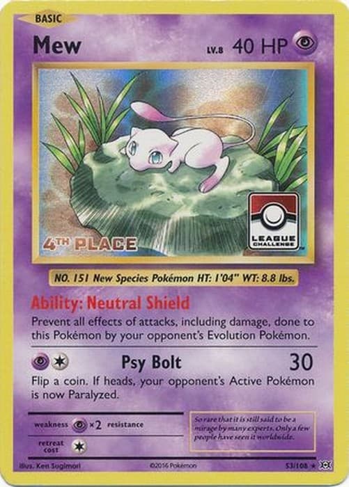 Pokemon TCG Mew