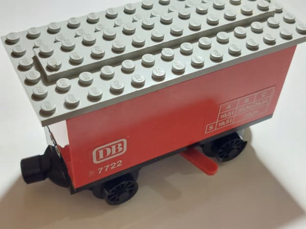 LEGO 3443c02pb01 Wagon with battery compartment