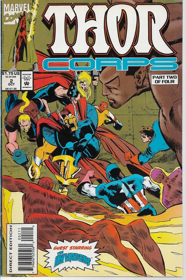 Marvel Thor Corps Comic 1–3/1993 (English) Beta Ray