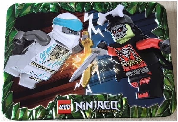 LEGO Ninjago – Zane vs. the Bone King, metal gift box