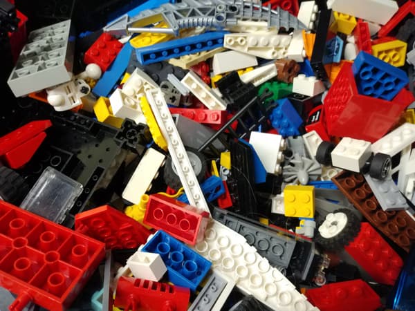 Lego bricks mix, 1 kg, original assorted Lego