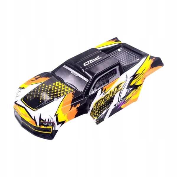 1/16 RC Car Body Shell – Replacement for Yellow Remote-Control Toy Car Model