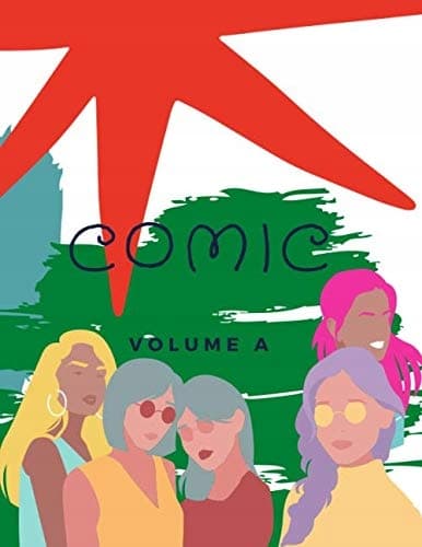 Comic: Blank comic book or storyboard notebook, 8.5 x 11 inches, 120 pages.