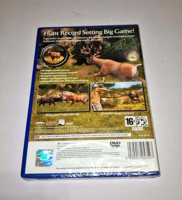 Cabela's Big Game Hunter PS2 game – BRAND NEW – SEALED –